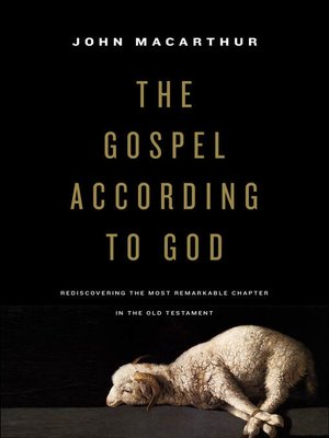 cover image of The Gospel according to God